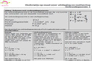 Oefeningen Verbarandingswarmte 1